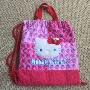 hello kitty string bag